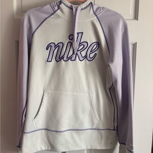 Nike Lavender and White Pullover